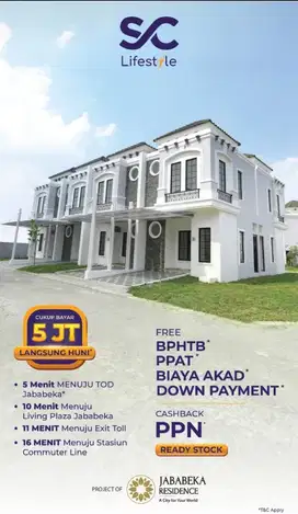 Jual Rumah Cluster Sevilla