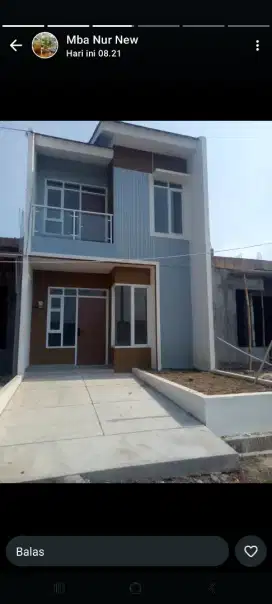 Rumah citraraya golden residence ada 2 lantai dan 1 lantai