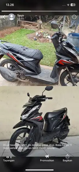 Dijual Beat esp 2021