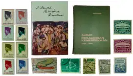 Di bawah Bendera Revolusi (1959) + Perangko thn 1960an