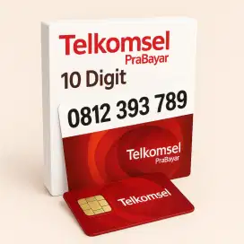 Nomor Cantik Kartu Perdana Telkomsel 10 digit 5G