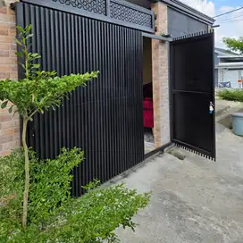 pintu pagar minimalis