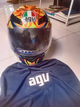Helm agv vr46 jadul
