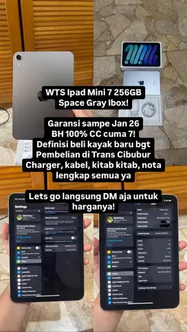 Ipad Mini 7 256GB IBOX!