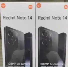 Jual hp Redmi note 14 Ram 8/256gb Black Midnight