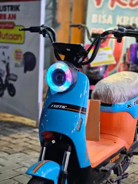 SEPEDA LISTRIK EXOTIC X-TRACK MURAH BERGARANSI