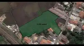 DIJUAL TANAH DEKAT BANDARA UTK GUDANG ATAU PABRIK BENDA BATUCEPER