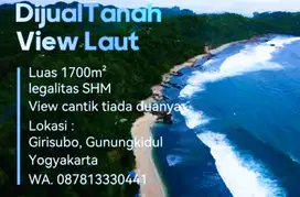 DIJUAL TANAH ISTIMEWA PINGGIR PANTAI LUAS 1700M²