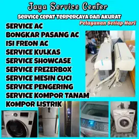 Service Kulkas Frezer Bongkar Pasang AC Servis AC Mesin Cuci Asemrowo