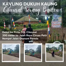 Tanah Kavling Cikeusal