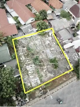 Jalan Tb Simatupang lahan 1.031m² Harga NJOP SHM kotak