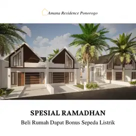 Rumah Siap Bangun Bonus Sepeda Listrik Lokasi Strategis Sudah Shm