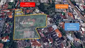 TANAH LUAS 2 HA (Bisa ambil per bagian) MURAH DI KEMANG TIMUR | IMP01