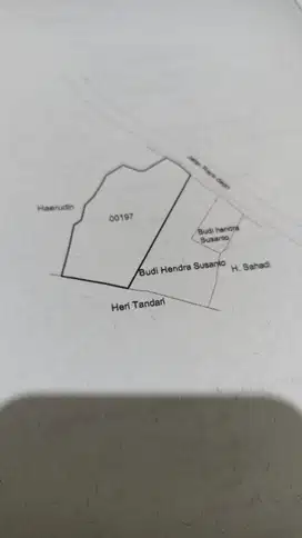 Tanah di jalan raya Dago Parung Panjang (Han)