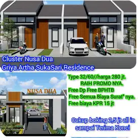 Cluster Nusa Dua Rumah Mewah, Murah dkt TAMKOT Sepatan