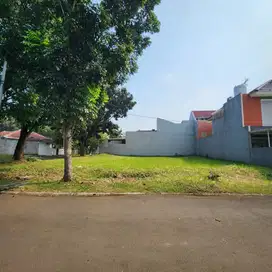 Kavling siap huni hoek sempurna di Kencana loka BSD termurah