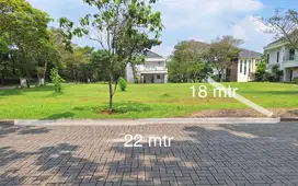 Kavling Murah hadap timur laut 396m² di Foresta Bsd City