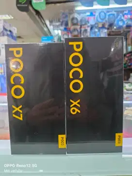 Poco X6 12/256 & X7 8/256 baru garansi resmi bisa TT bisa kredit cod