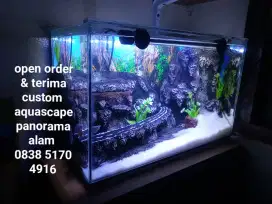 Aquascape air terjun 40 * 20 * 25