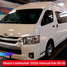 TOYOTA HIACE COMMUTER 2.5 DIESEL 2020,km 50rb asli.plat lokal#bms #