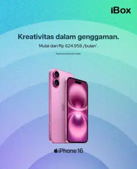 Kredit iPhone 16 terbaru pakai aplikasi home credit