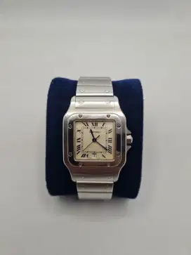Jam Tangan Cartier Santos Galbeé AUTHENTIC + NOTA 1996