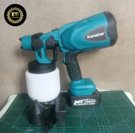Spray gun cordless KAMOLEE / Alat semprot cat baterai multifungsi