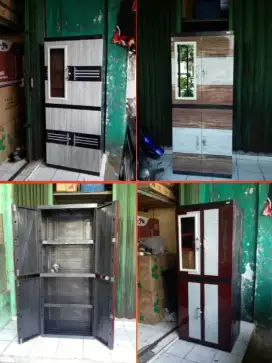 Lemari plastik jumbo 4 susun