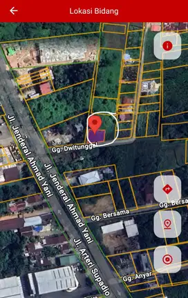 Dijual Tanah lokasi Strategis di Pontianak-Kubu Raya