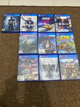 BD/KASET PS4 CTR,NFS,FIFA,TEKKEN7 dll