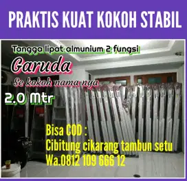 Tangga lipat almunium GARUDA 2 Mtr.