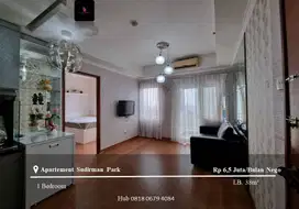 Disewakan Apartement Sudirman Park Middle Floor 1BR Furnished Tower A