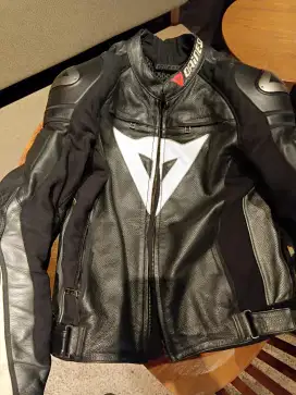 Dainese Pelle C2 leather jacket dsz 46 fit 48/M