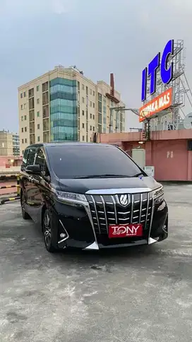 Alphard G ATPM Facelift DP 5jt Saja 2018 Hitam