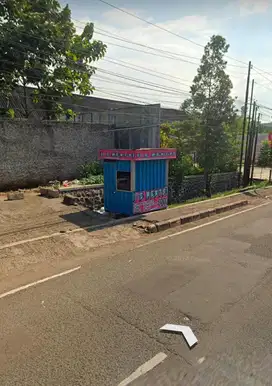 Dijual tanah dipinggir jalan akses tol cimanggis