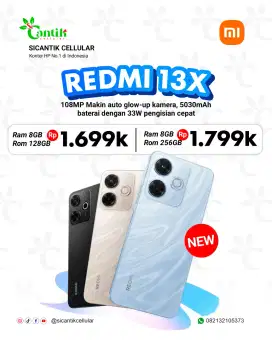 Redmi 13x terbaru