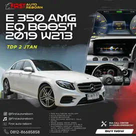 (TDP 2JT) E350 AMG EQ BOOST 2019 W213 WHITE