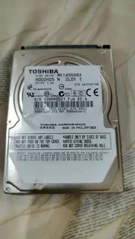 Hdd Laptop Toshiba 160 gb