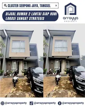 RUMAH 2 LANTAI CLUSTER SERPONG JAYA PAMULANG -GL109