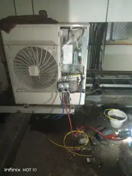 Terima service AC,mesin cuci,pompa air,kulkas,bongkar pasang AC dll