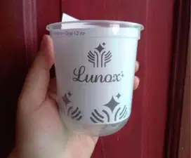 Cup Minuman Injection cup 12oz Lunox