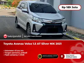 Toyota Veloz 1.5 Q MPV AT Silver 2021 [ PAJAK PANJANG ]