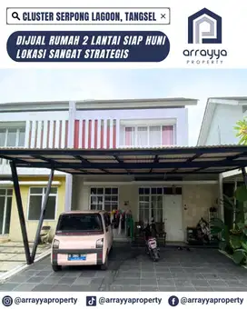 DIJUAL RUMAH SIAP HUNI CLUSTER SERPONG LAGOON TANGSEL -EN654