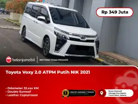 [ SUNROOF ] Toyota Voxy 2.0 ATPM Putih NIK 2021/2022