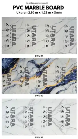 PVC wall bord untuk dinding