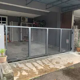 Gerbang pintu minimalis expanded