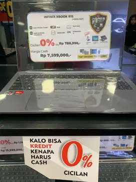 INFINIX XBOOK B15, bisa dicicil pake home credit