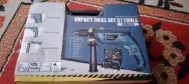 Jual Impact Drill Set 37 tools Krisbow 99%