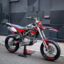 KLX 150 SUPERMOTO‼️GANTENG TRAIL D TRAKER SIAP GAS TOURING