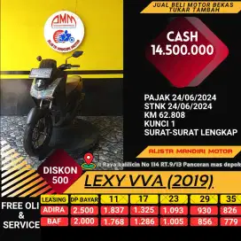 YAMAHA LEXI VVA TH 2019 PLAT F BOGOR BISA BAYAR VIA CC/PAYLATER